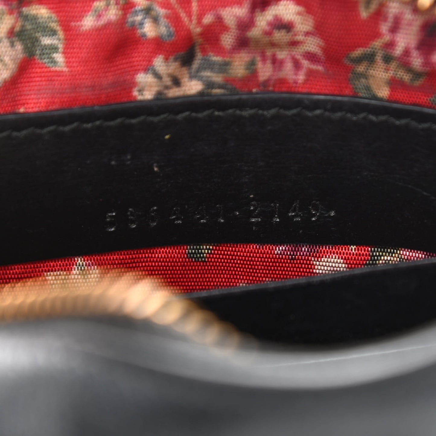 Calfskin Trapuntata Web Mini GG Shoulder Bag Black