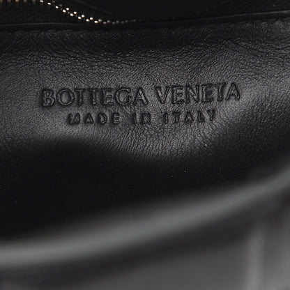 Bottega Veneta Lambskin Maxi Intreccio Padded Chain Cassette Crossbody Bag Black 5 of 7