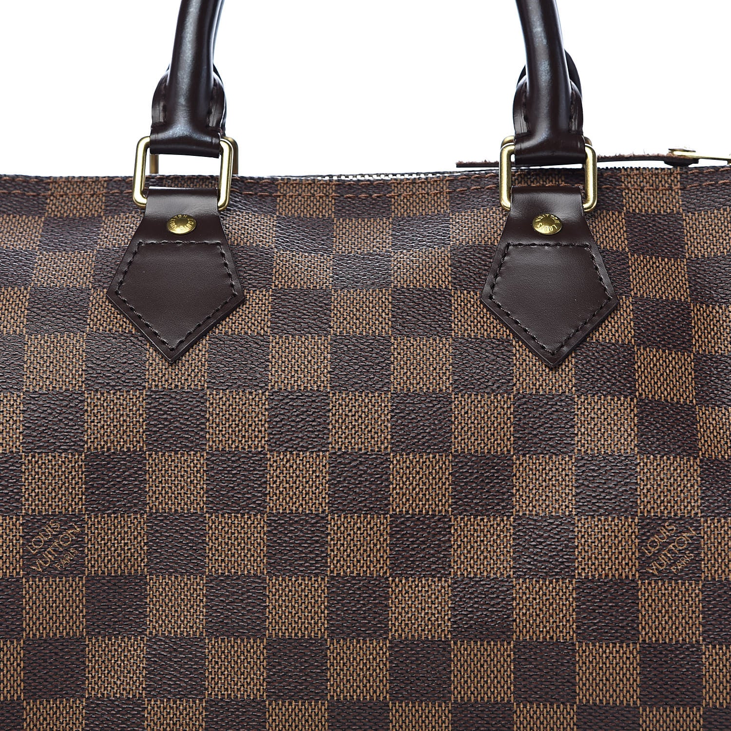 Louis Vuitton Damier Ebene Speedy 25 10 of 10