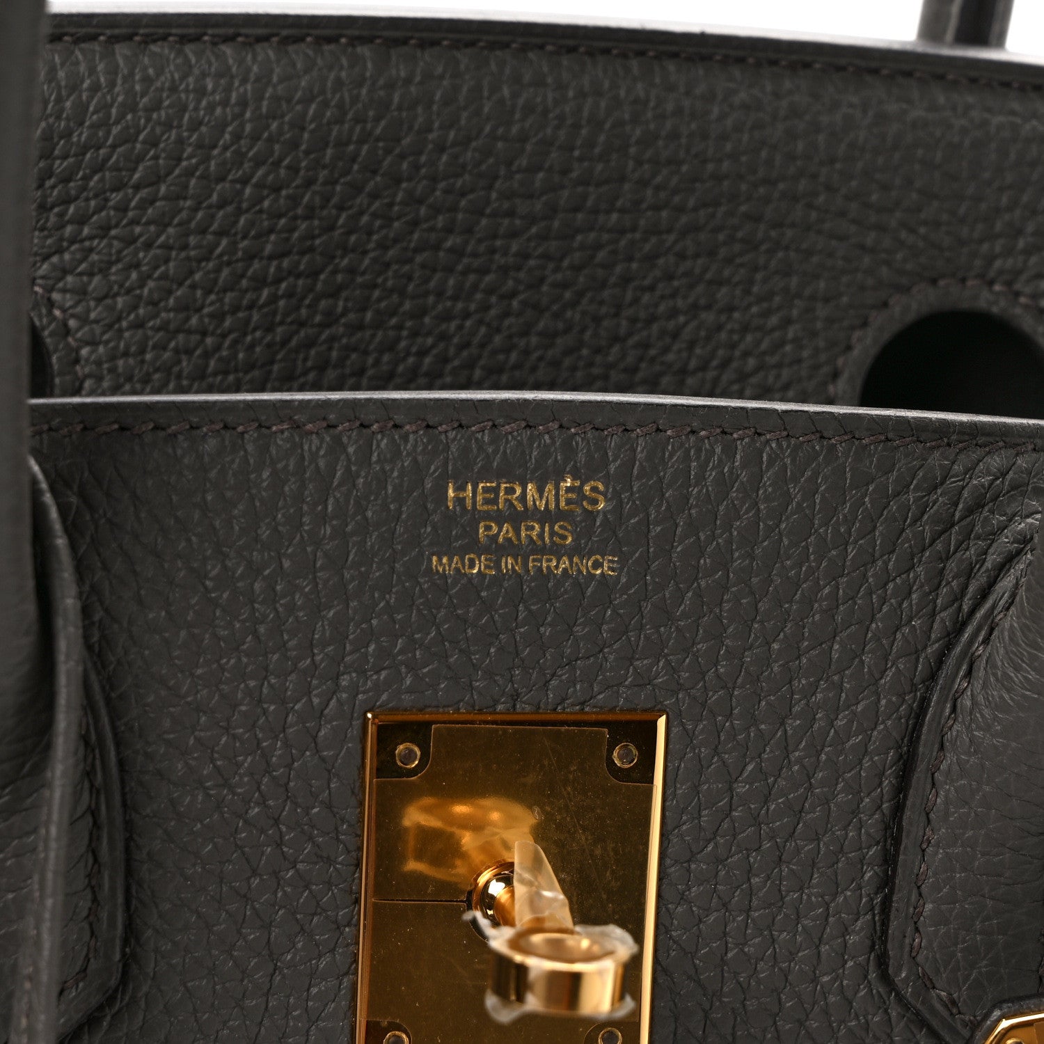 Hermes Togo Birkin 30 Etain 6 of 12