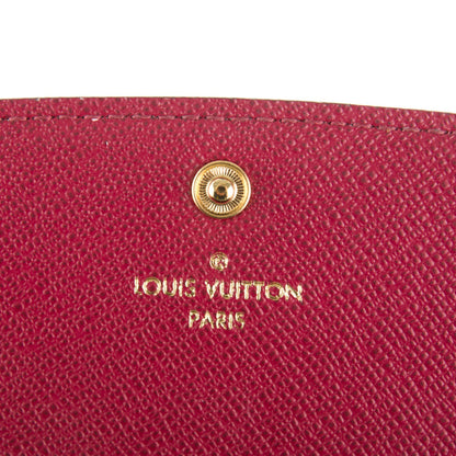 Louis Vuitton Monogram Emilie Wallet Fuchsia 6 of 7