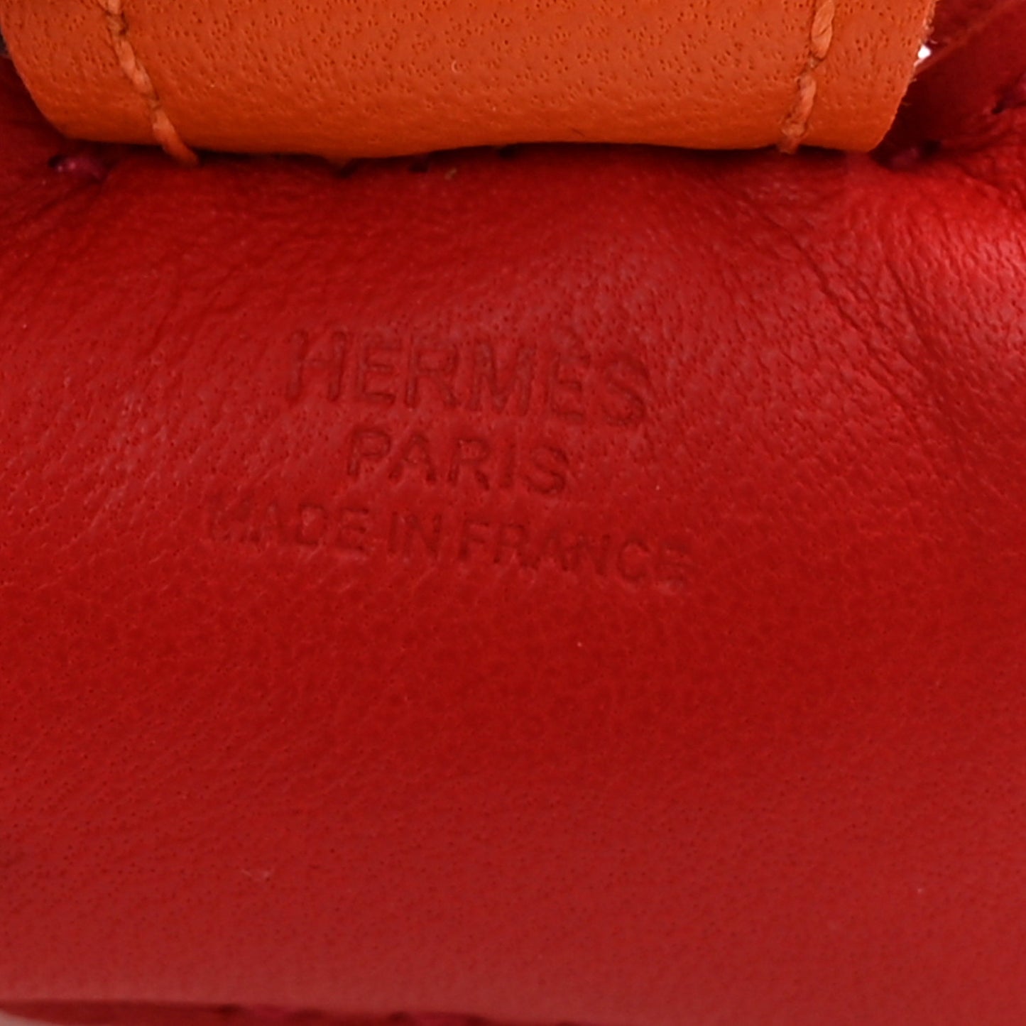 Milo Lambskin Grigri Rodeo Horse Bag Charm PM Rouge Rose Indien Jaipur Feu