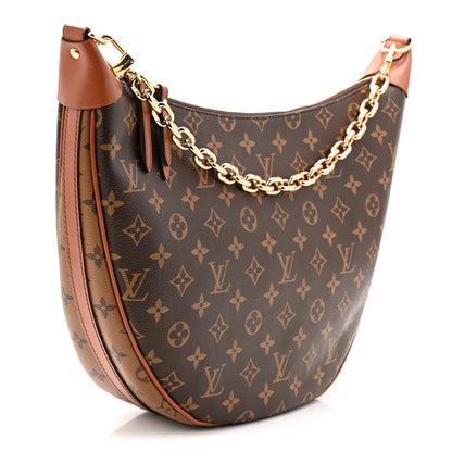 Louis Vuitton Reverse Monogram Loop Hobo 3 of 9