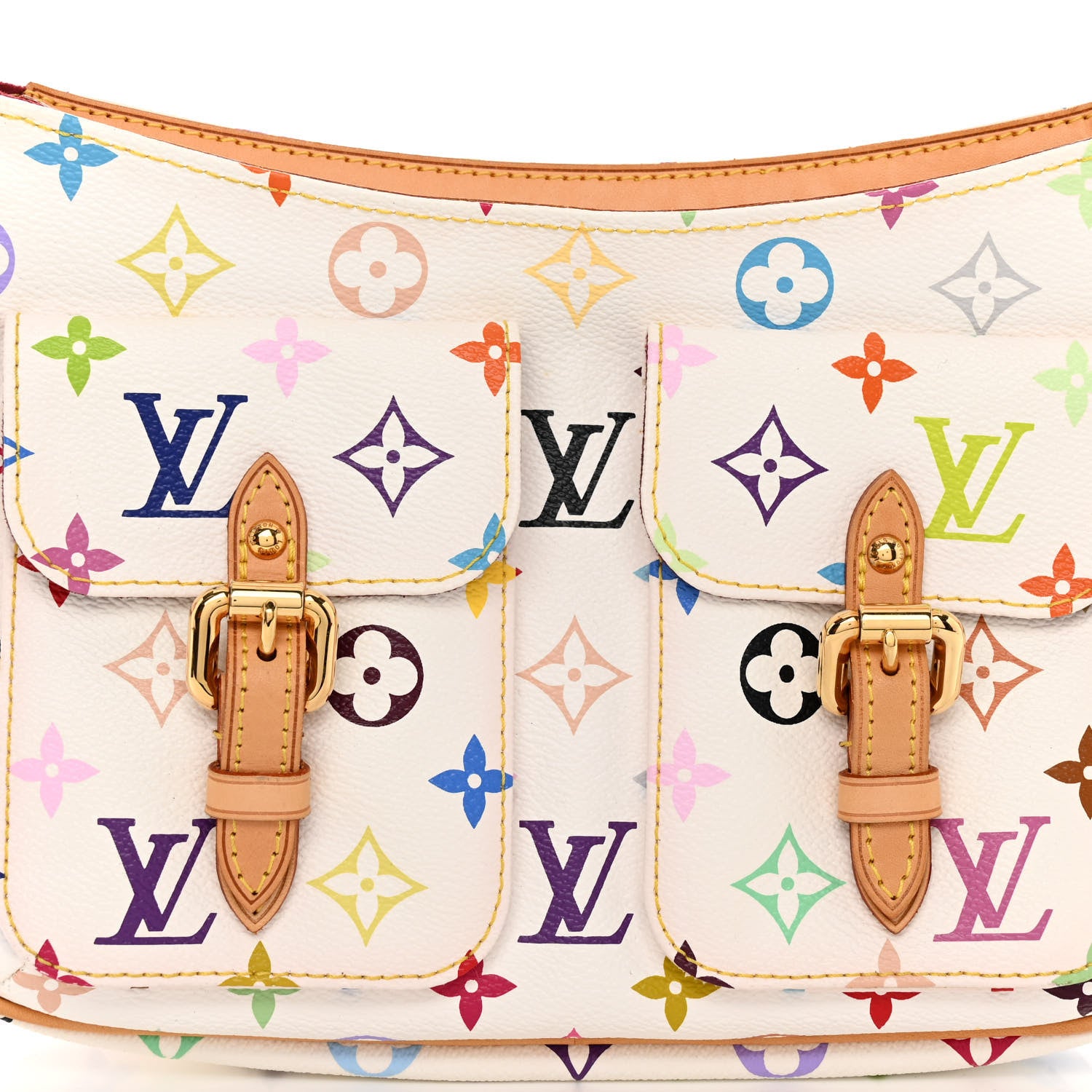 Louis Vuitton Monogram Multicolor Lodge PM White 7 of 9