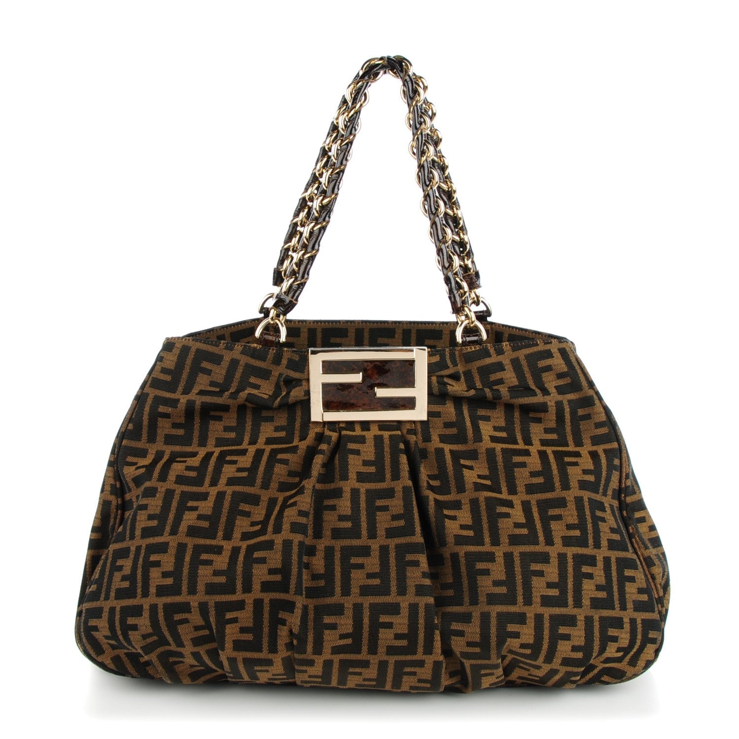 Fendi Zucca Mia Tote Tobacco 1 of 9
