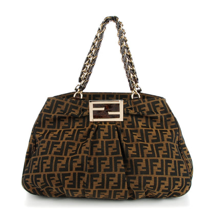 Fendi Zucca Mia Tote Tobacco 1 of 9