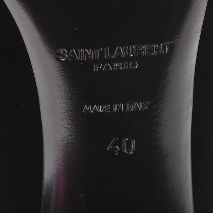 Saint Laurent Velluto Master Crystal Freja Ankle Booties 40 Black 6 of 9