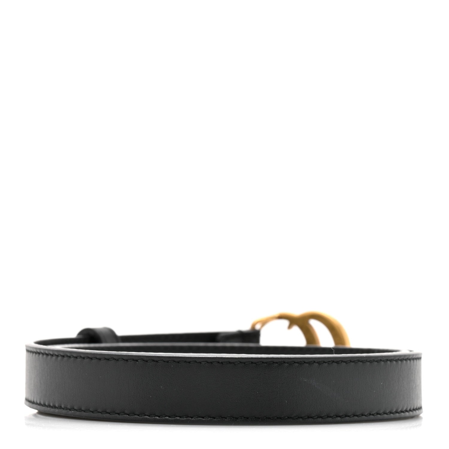 Gucci Calfskin Double G 85 34 Belt Black 2 of 4