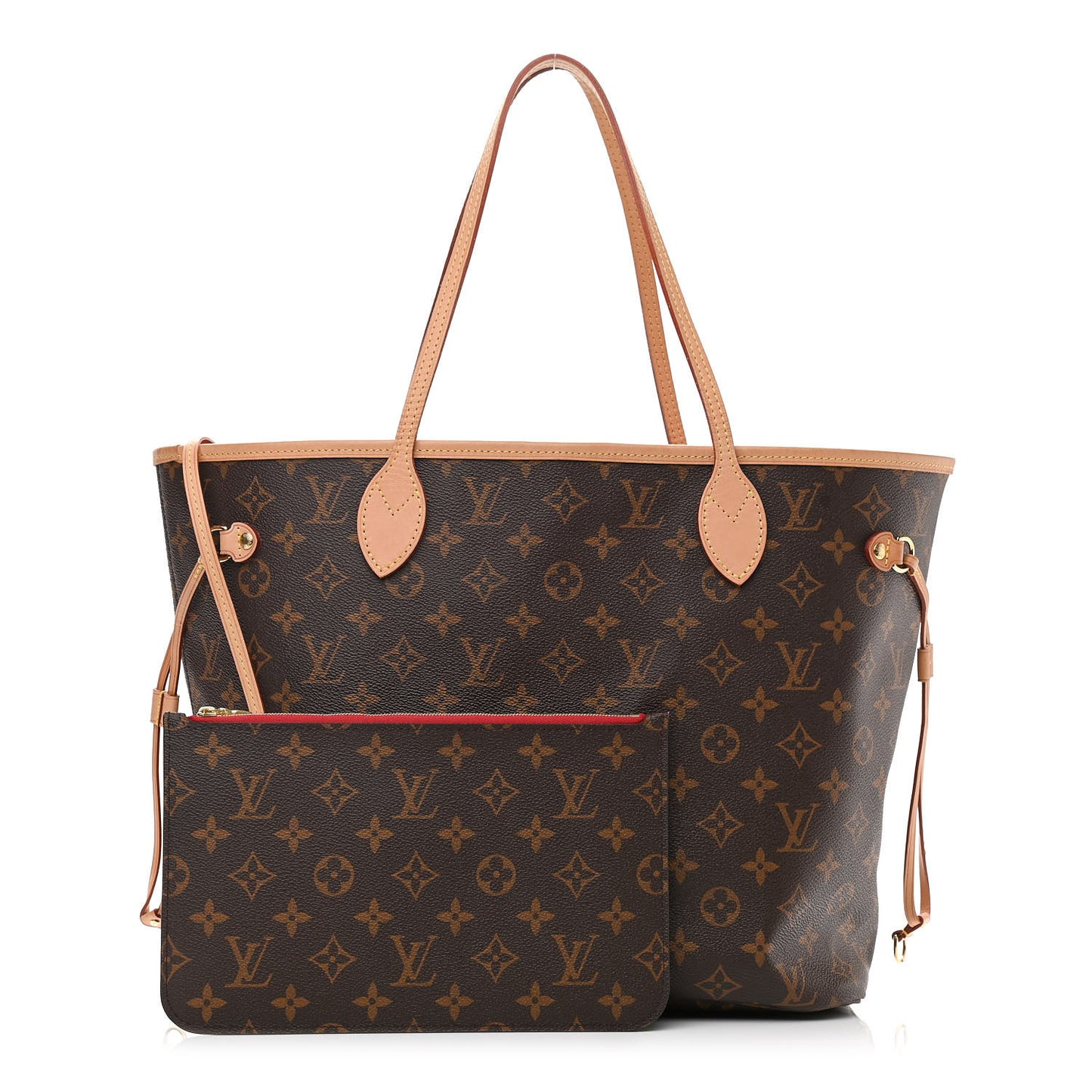 Monogram Neo Neverfull MM Cherry