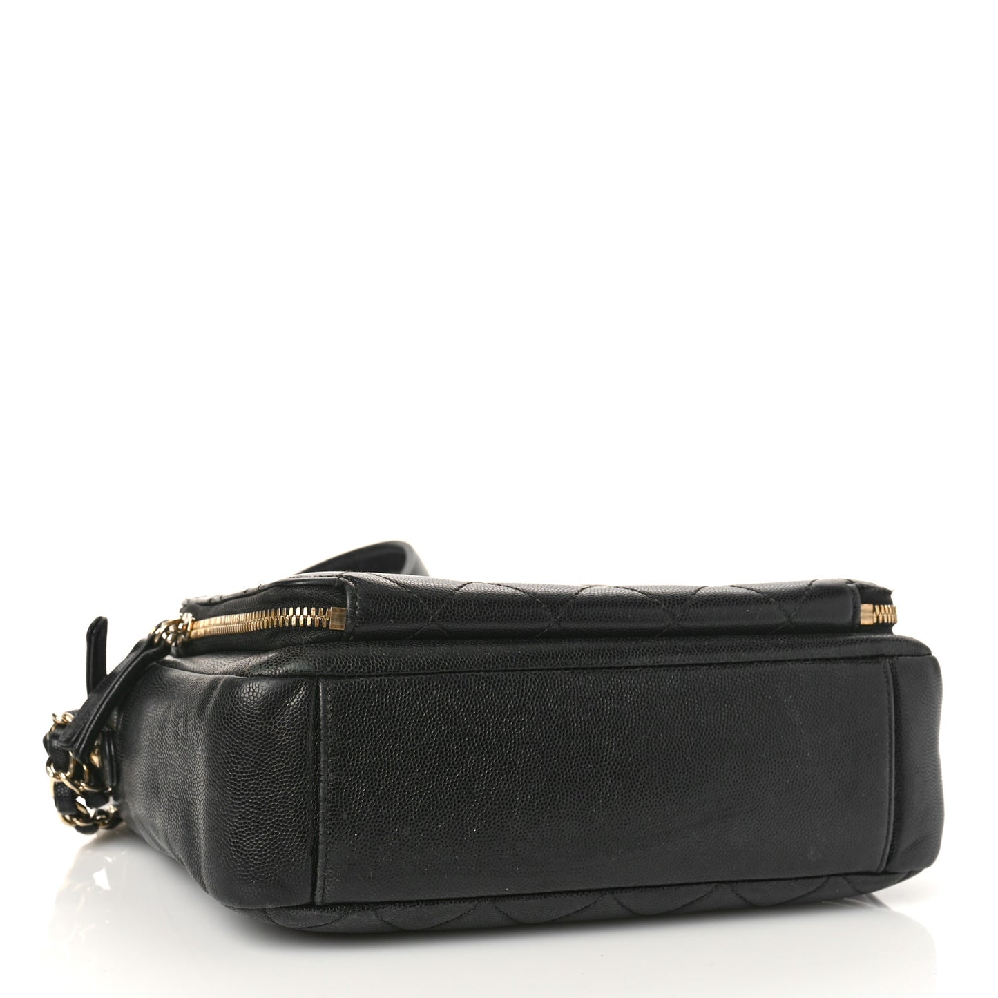 Caviar Quilted Medium Business Affinity Camera Case Black