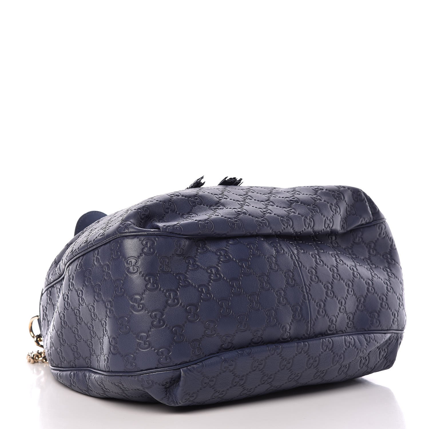 Gucci Guccissima Medium Emily Hobo Blue 4 of 11