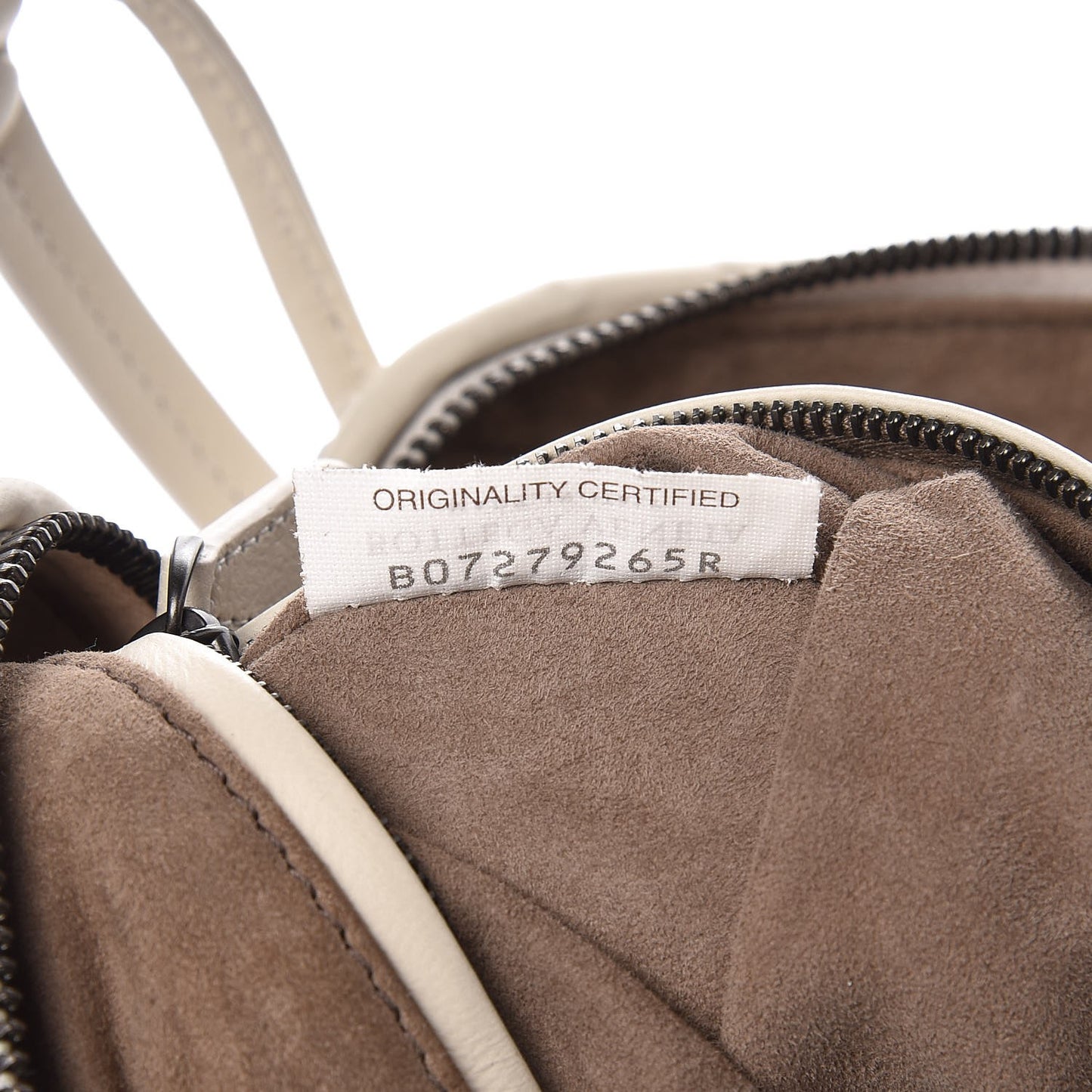 Nappa Intrecciato Crossbody Pillow Cream