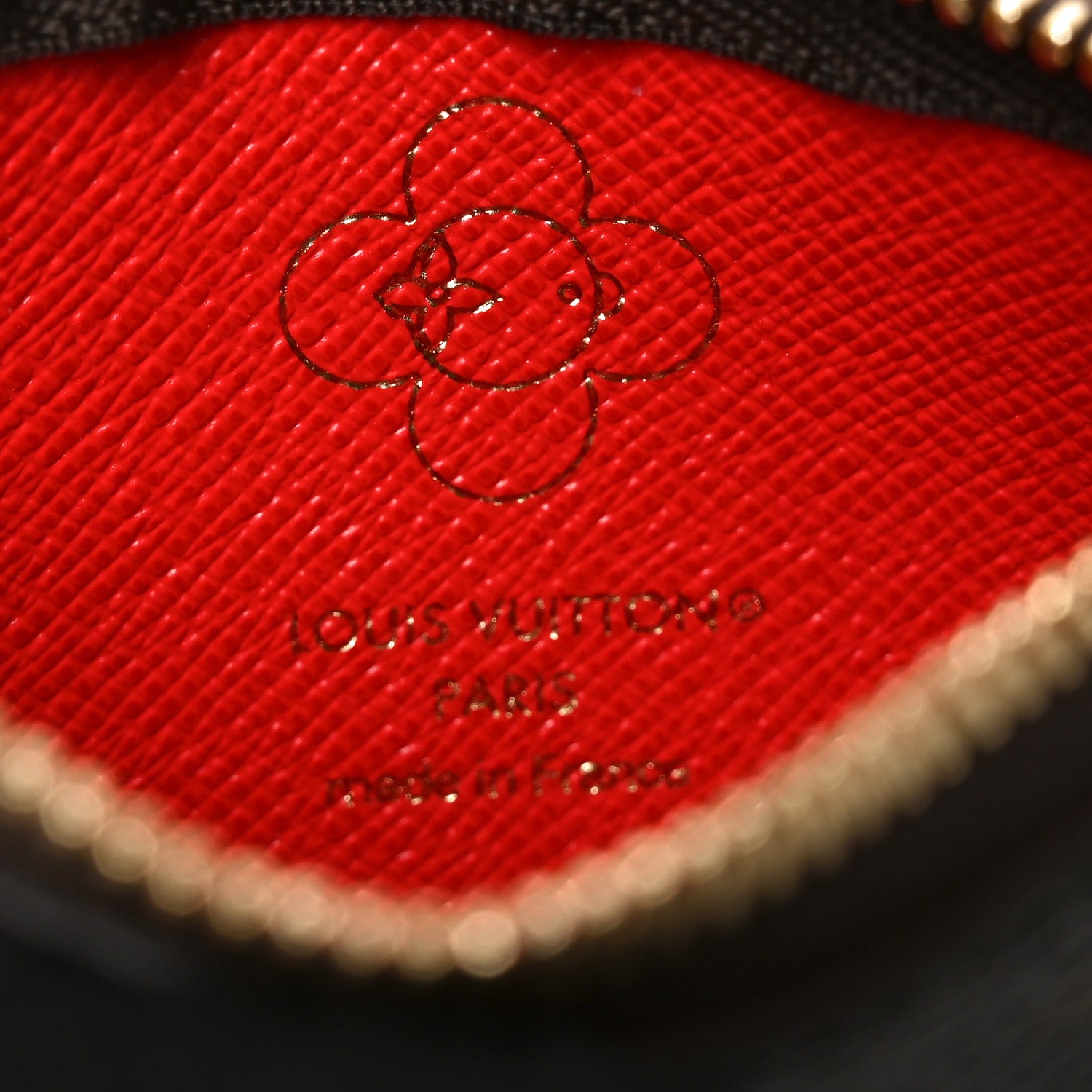 Louis Vuitton Monogram 2024 Christmas Animation Candy Factory Key Pouch Candy Red 6 of 7