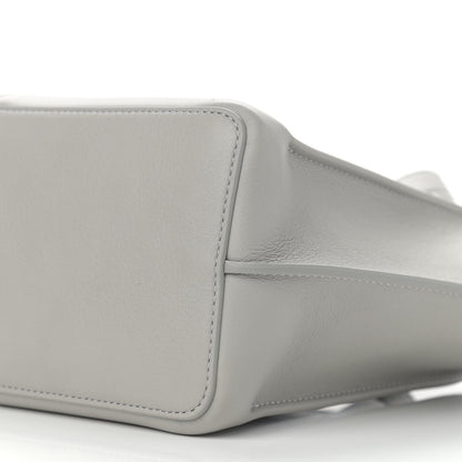 Mansur Gavriel Calfskin Mini Zip Multitude Tote Stone 9 of 13