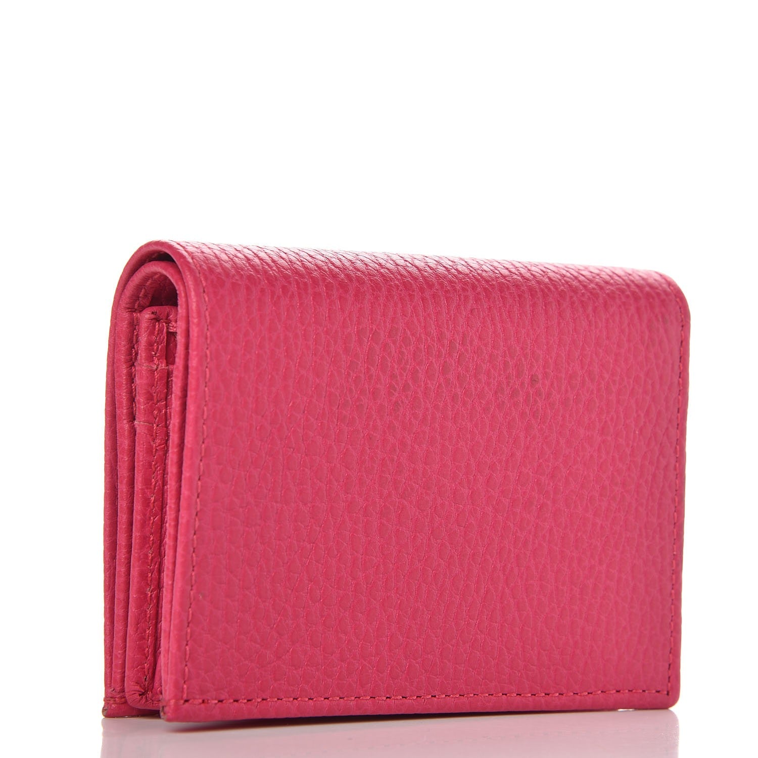 Gucci Dollar Calfskin GG Marmont Card Case Box Pink 3 of 9