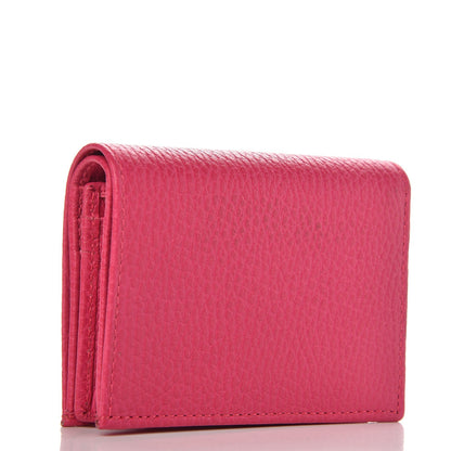 Gucci Dollar Calfskin GG Marmont Card Case Box Pink 3 of 9