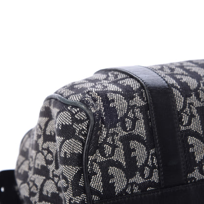 Christian Dior Denim Monogram Boston Navy 11 of 22