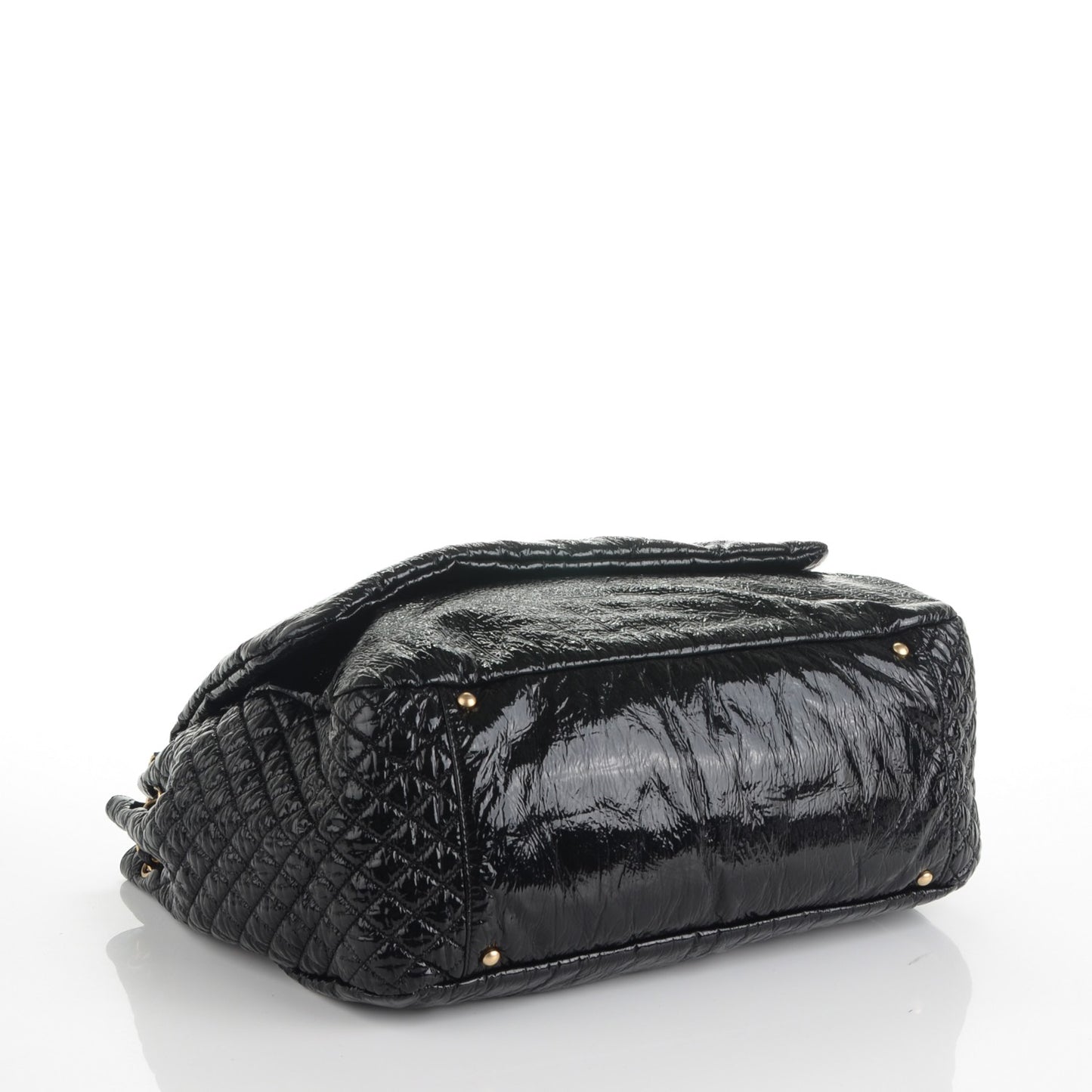 Vinyl XXL Rock and Chain Flap Black