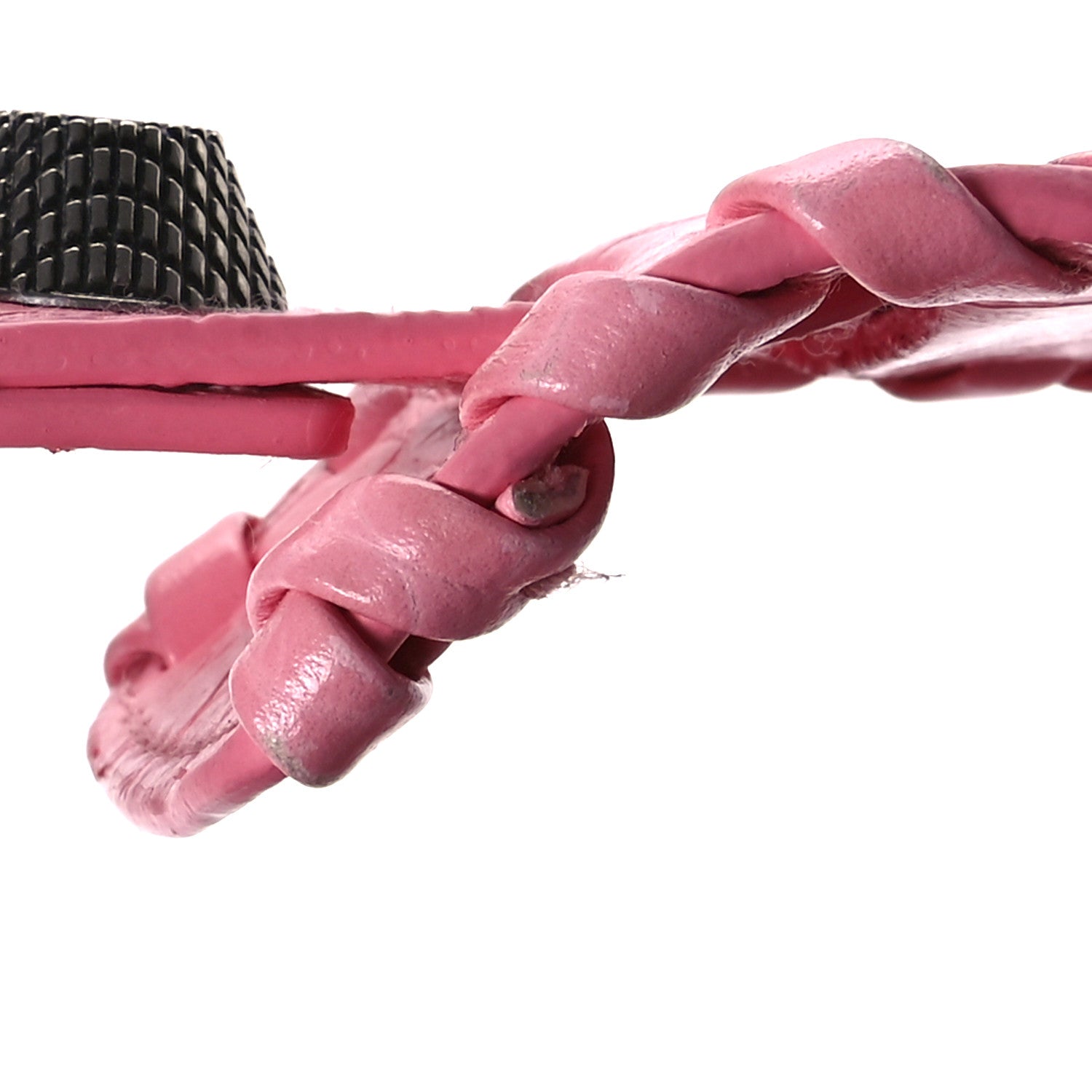 Balenciaga Extra Supple Calfskin Crocodile Embossed Small Le Cagole Shoulder Bag Sweet Pink 12 of 13