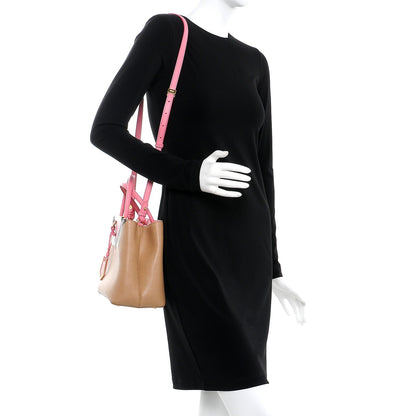 Fendi Vitello Elite Monster Petite 2Jours Tote Cuoio Lollypop Multicolor 2 of 9