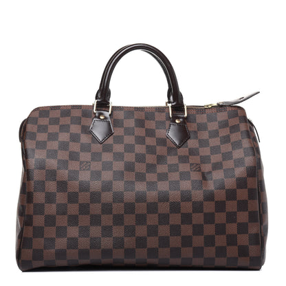 Louis Vuitton Damier Ebene Speedy 35 1 of 24