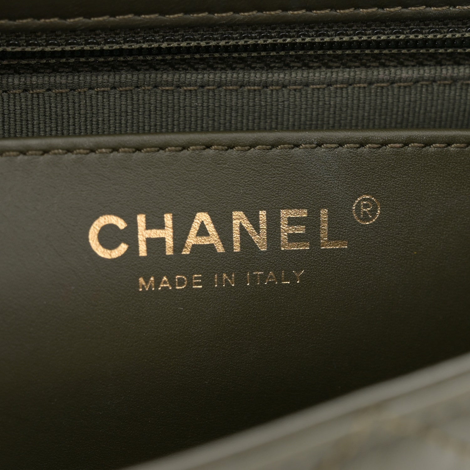 Chanel Lambskin Quilted Small Pillow Crush Flap Khaki 7 of 11