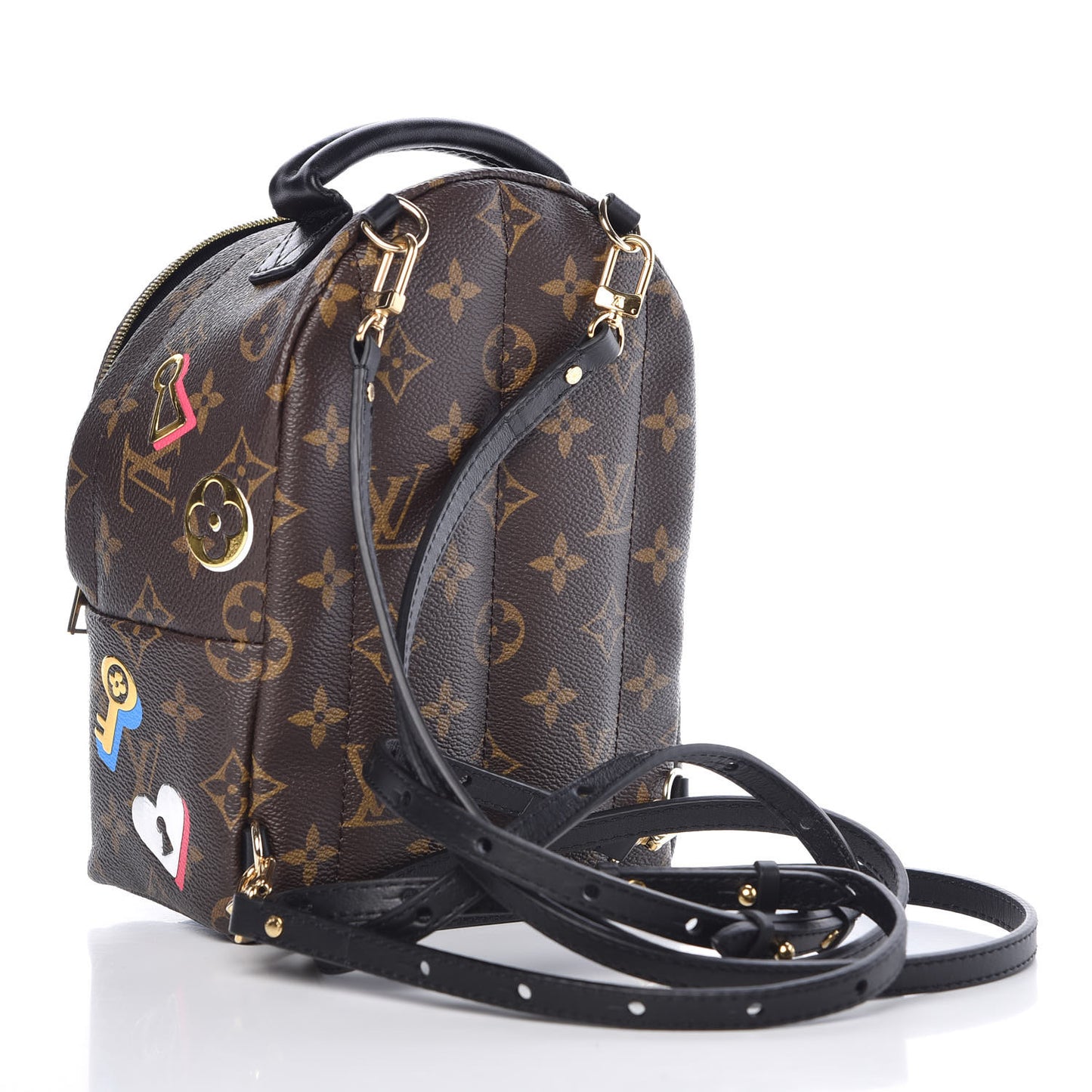 Monogram Love Lock Palm Springs Backpack Mini