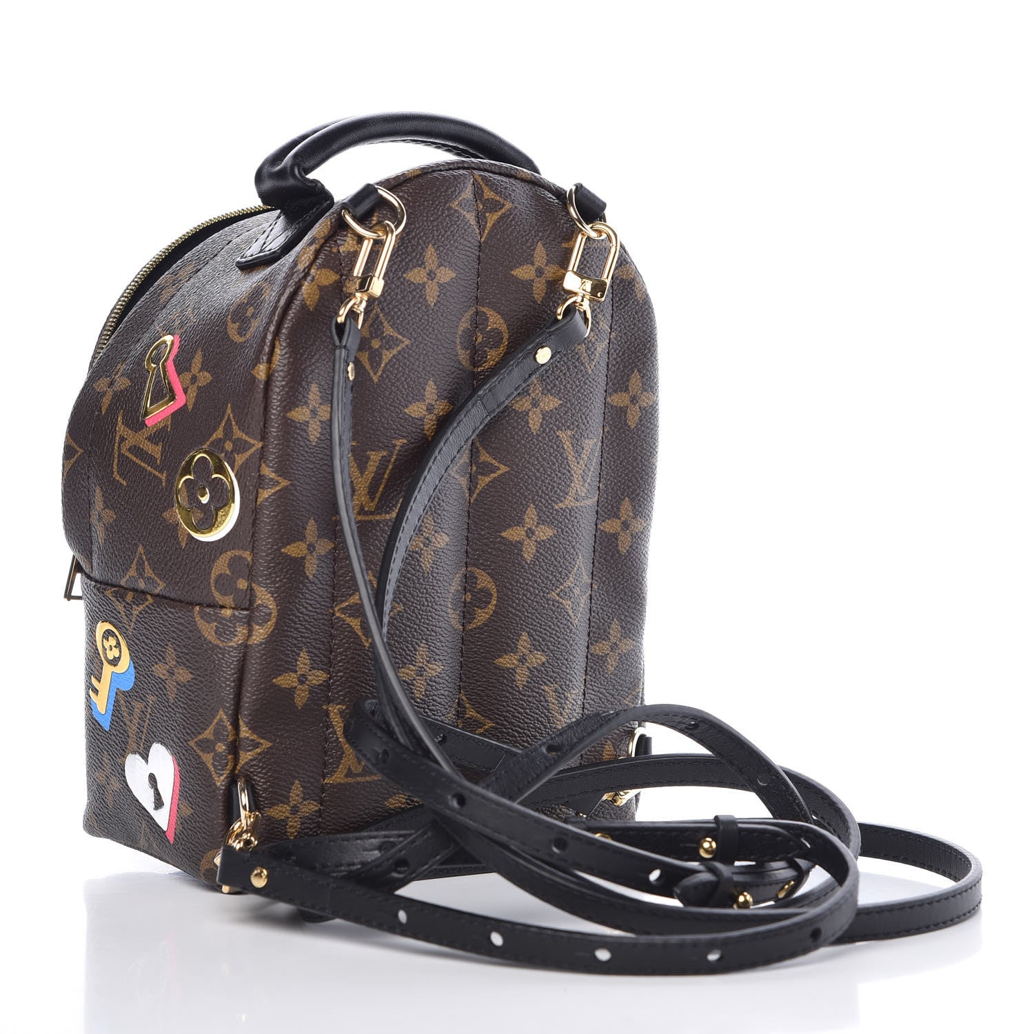 Louis Vuitton Monogram Love Lock Palm Springs Backpack Mini 3 of 9