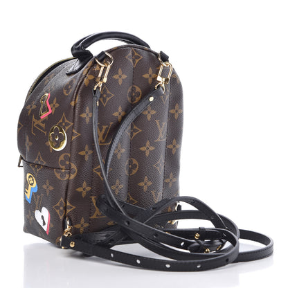 Louis Vuitton Monogram Love Lock Palm Springs Backpack Mini 3 of 9