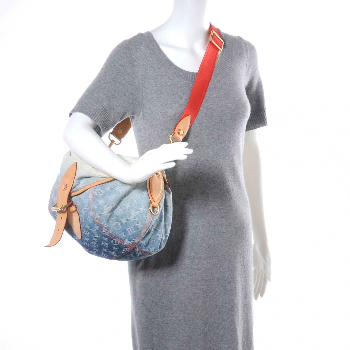Denim Sunshine Messenger Blue
