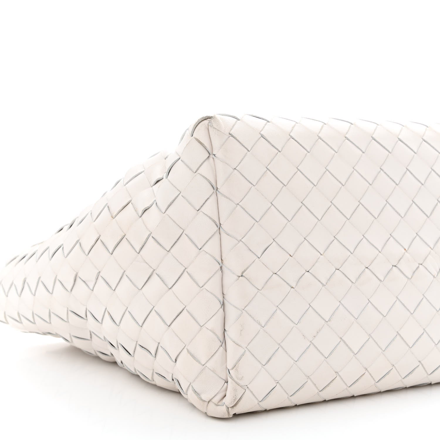 Bottega Veneta Nappa Intrecciato Tote Bag White 9 of 13