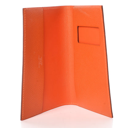 Hermes Epsom MC2 Magellan Passport Holder Orange 5 of 8