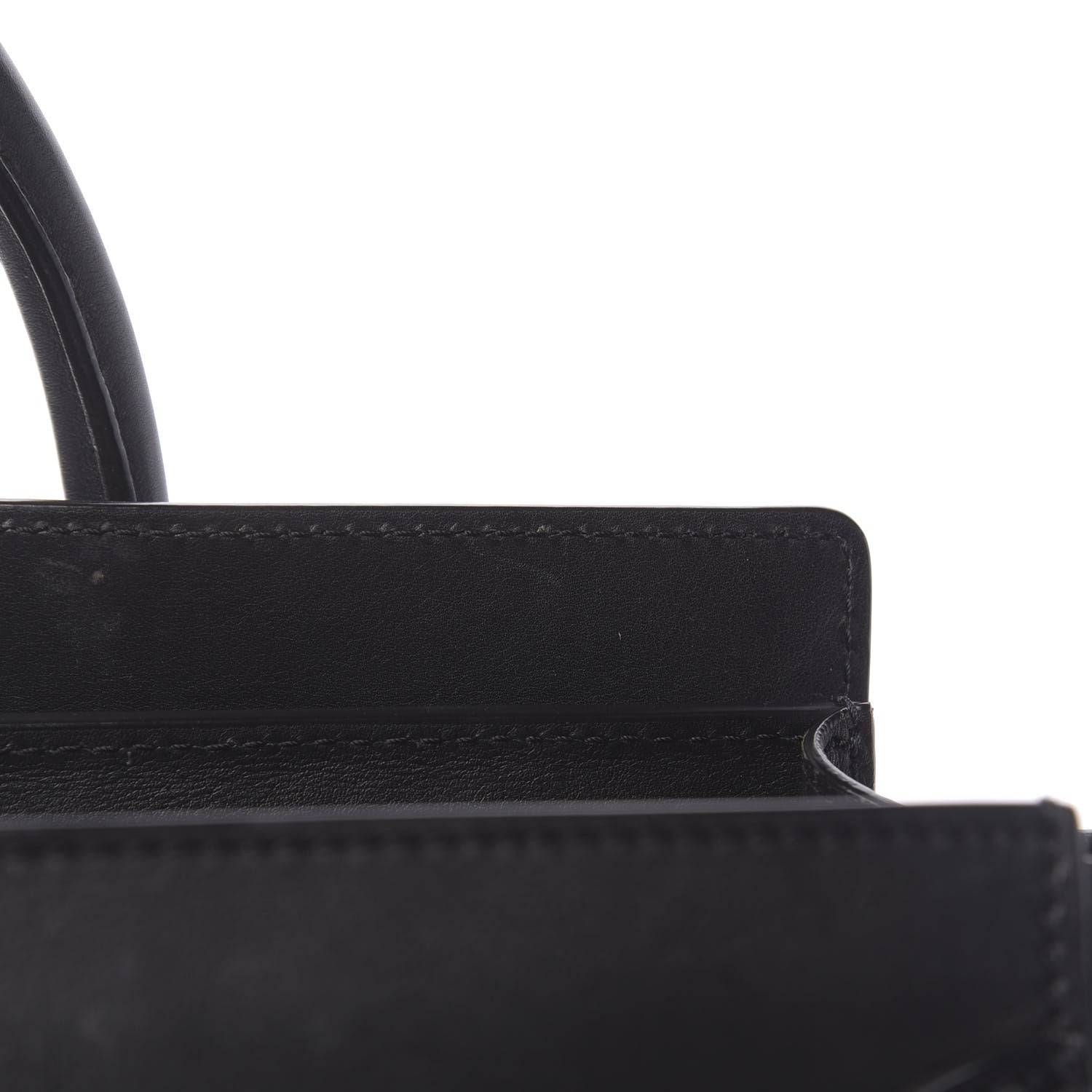 Celine Smooth Calfskin Mini Luggage Black 8 of 13