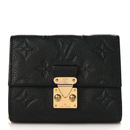 Louis Vuitton Empreinte Metis Compact Wallet Black 1 of 6