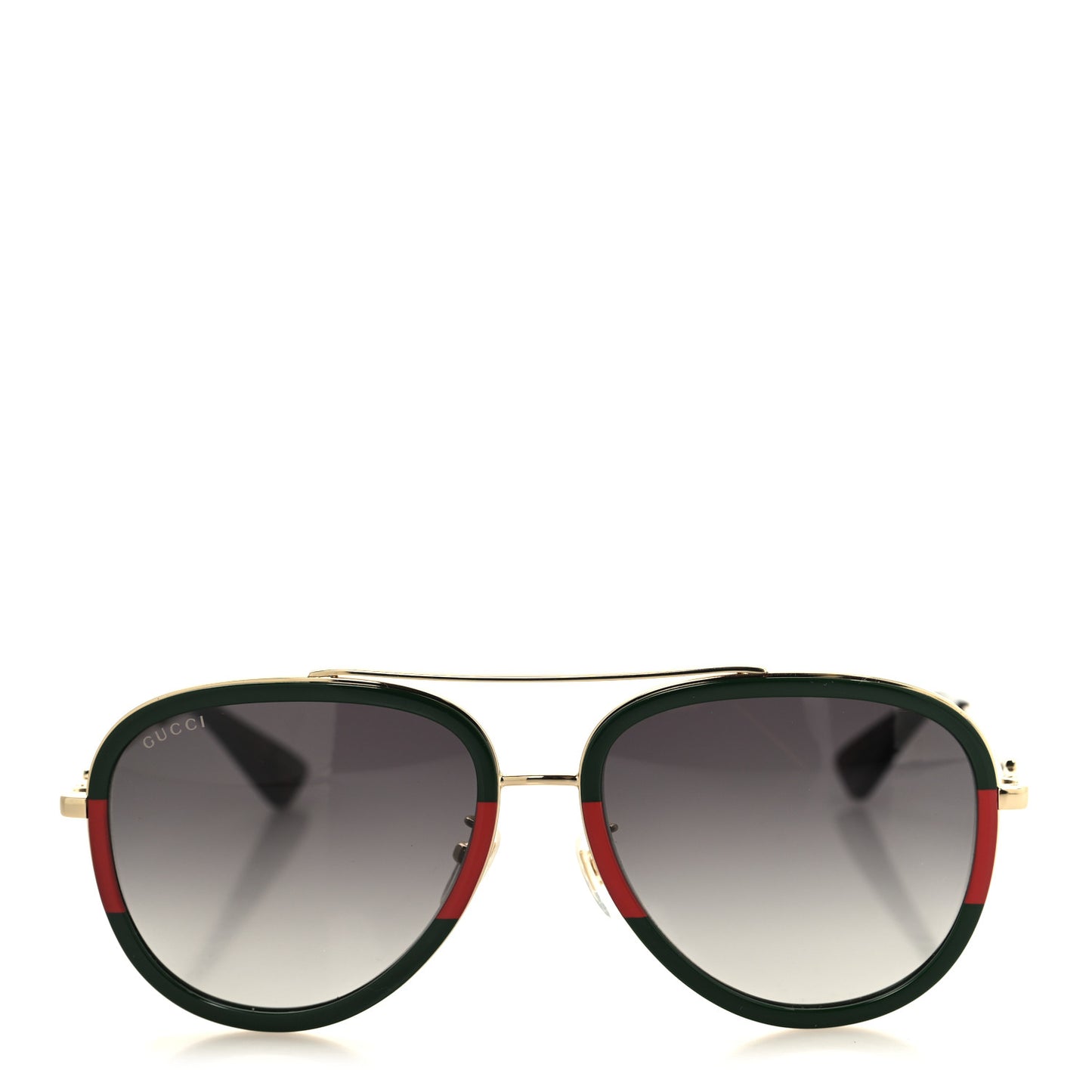 Web Aviator Sunglasses GG0062S Green Red
