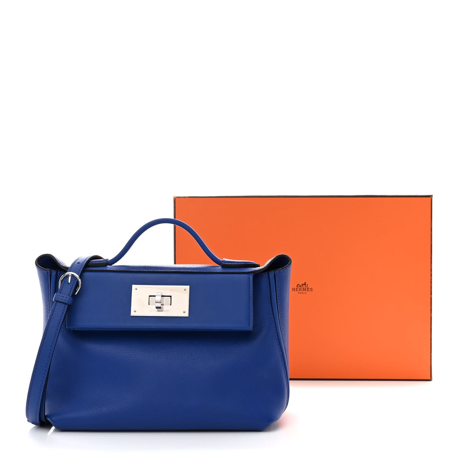 Hermes Evercolor Swift 24/24 21 Bleu Royal 12 of 12