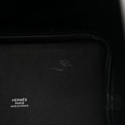 Hermes Toile Goeland Swift Cargo Picotin Lock 18 Bleu Marine Black 11 of 11