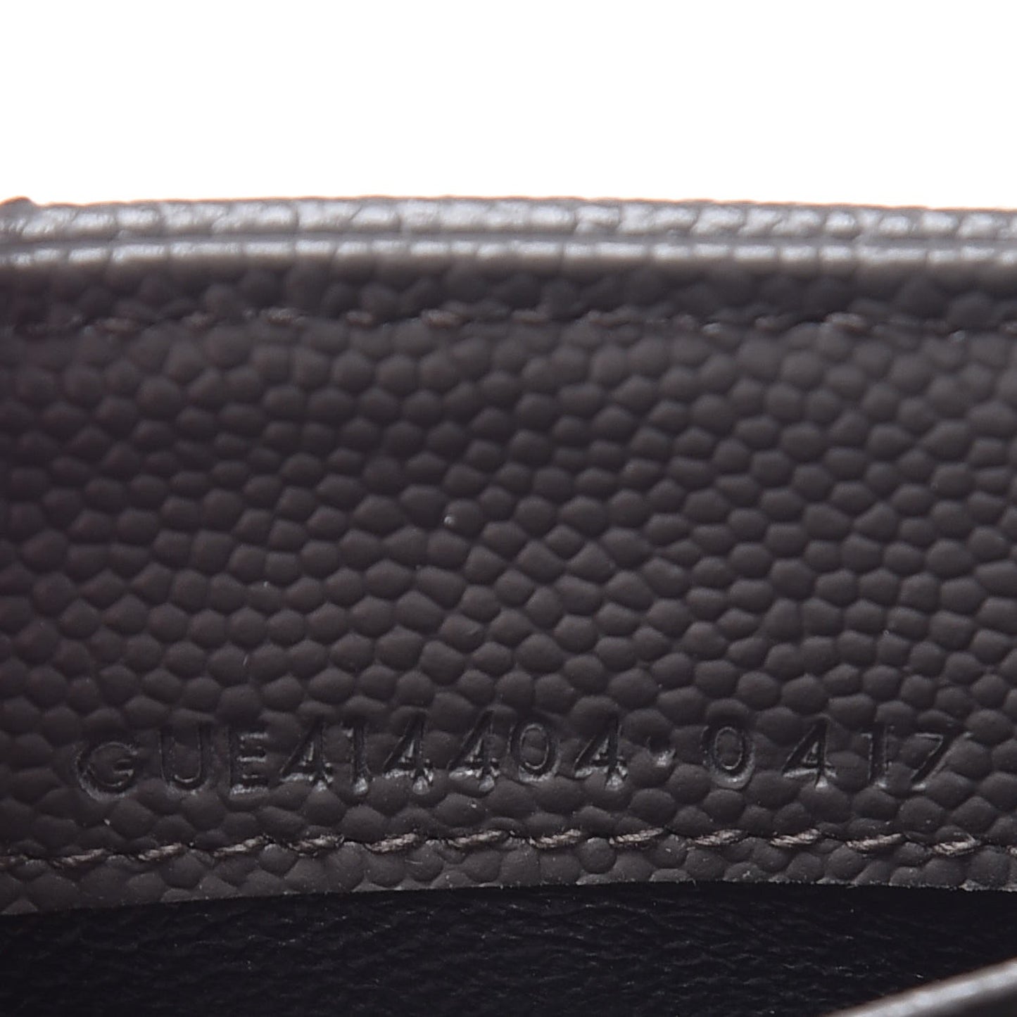 Grain De Poudre Matelasse Chevron Small Monogram Envelope Wallet Earth