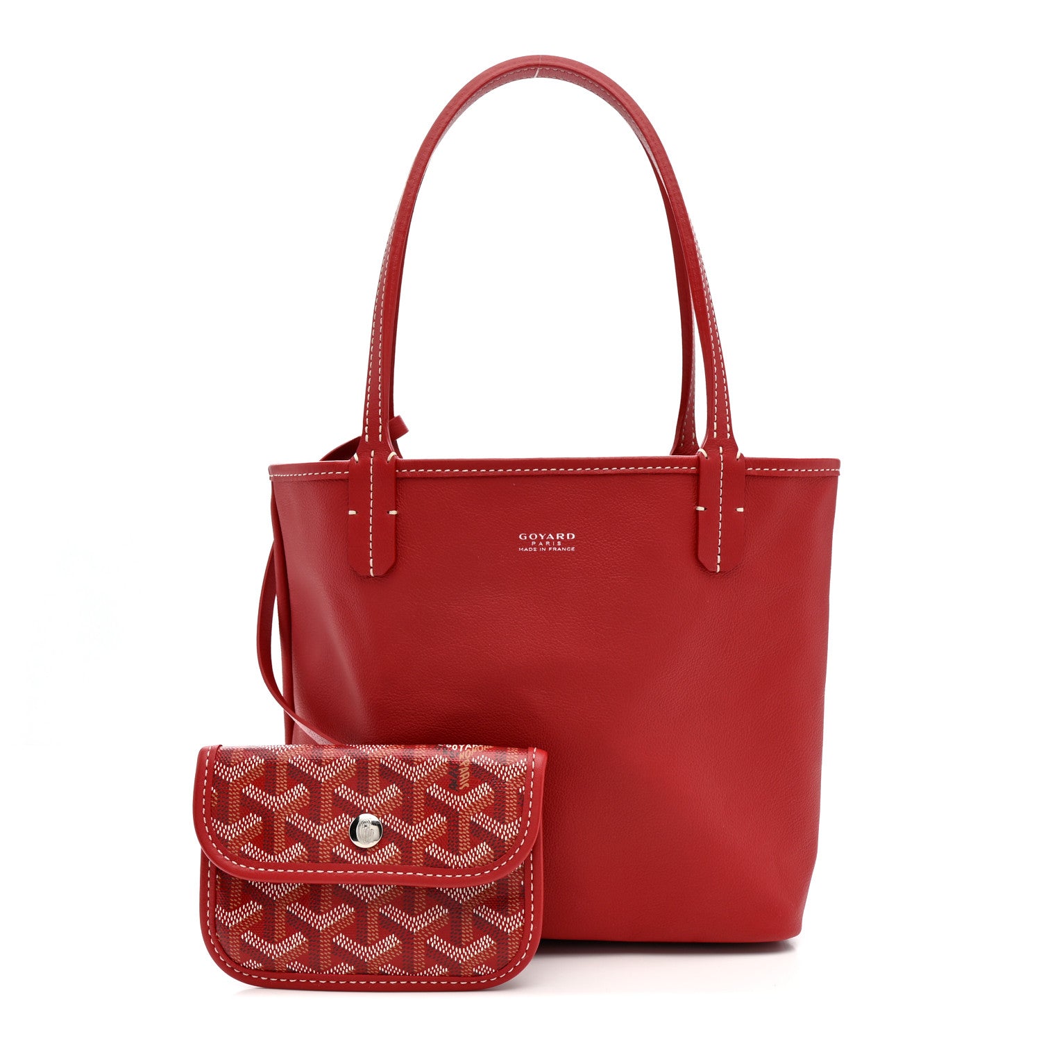 Goyard Goyardine Reversible Mini Anjou Red 5 of 20