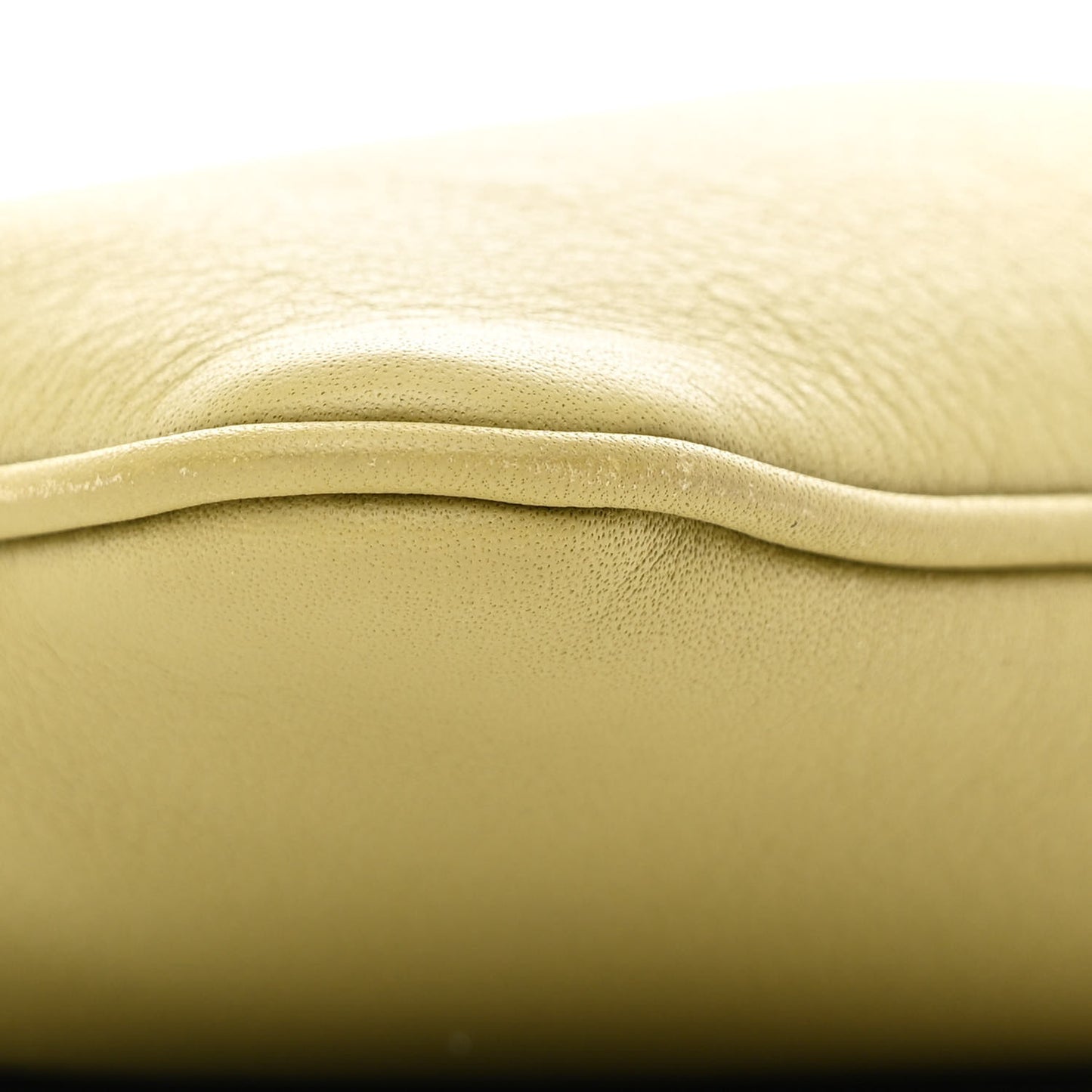 Soft Calfskin Zippered Shoulder Bag Pistachio