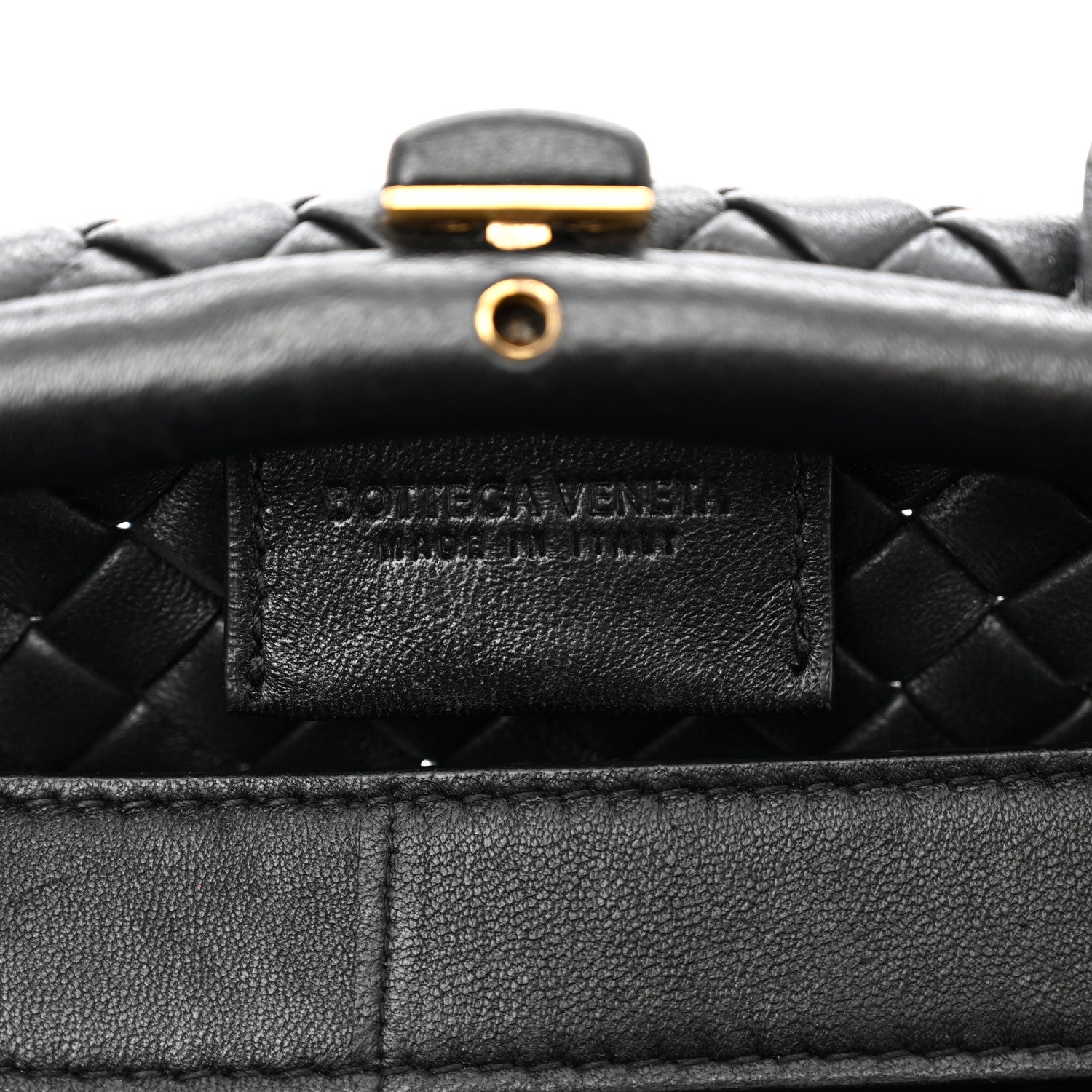Bottega Veneta Nappa Intrecciato Small Padded The Handle Black 6 of 9