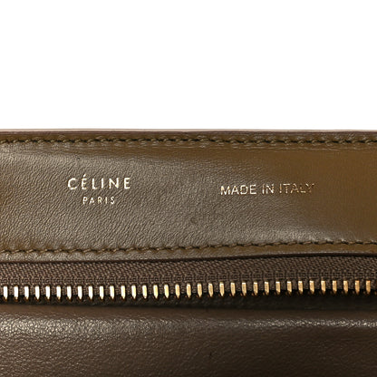 Celine Smooth Calfskin Medium Bicolor Trapeze Taupe Fuchsia 5 of 15