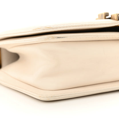 Chanel Glazed Calfskin Small Boy Flap Ivory 9 of 15