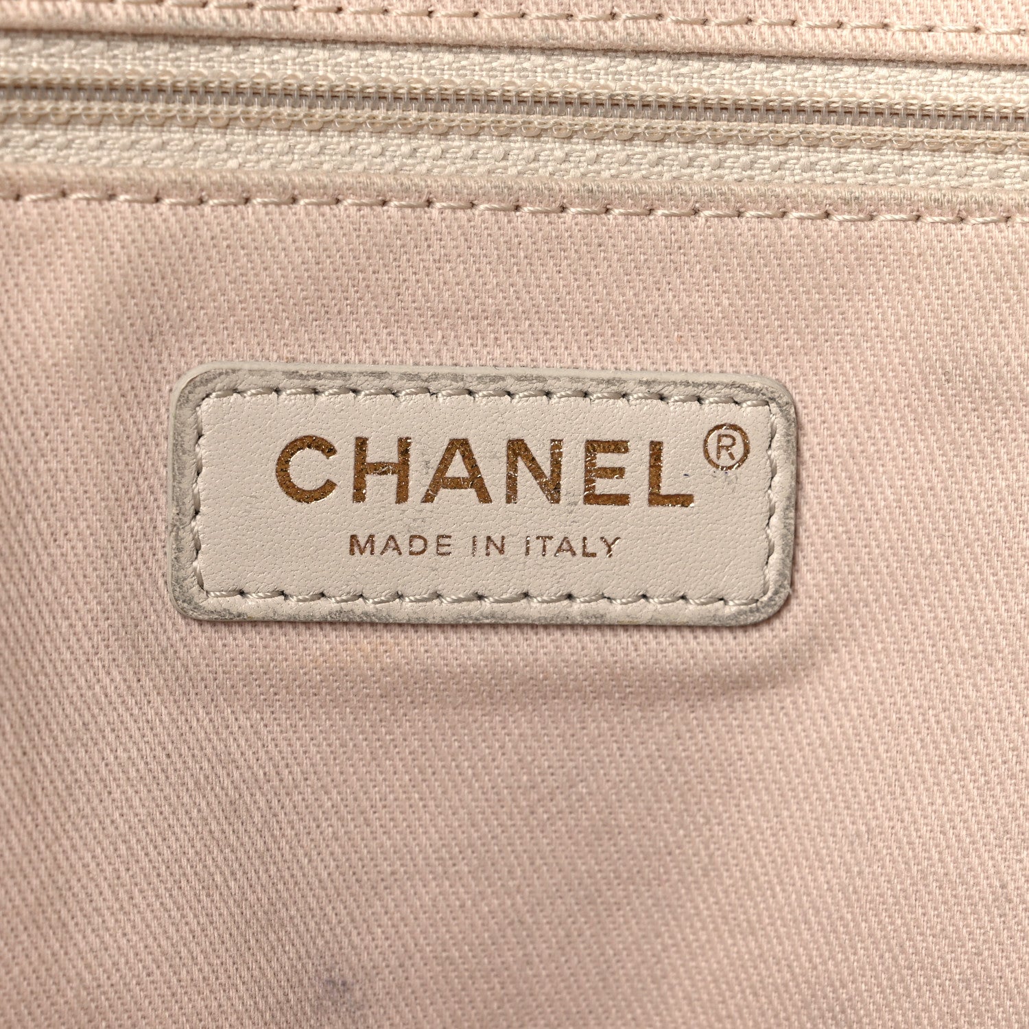 Chanel Lurex Boucle Small Deauville Tote Ivory 6 of 18