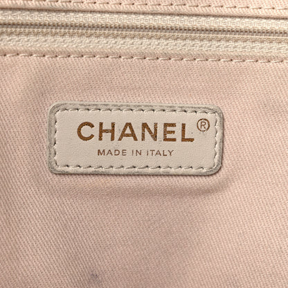 Chanel Lurex Boucle Small Deauville Tote Ivory 6 of 18