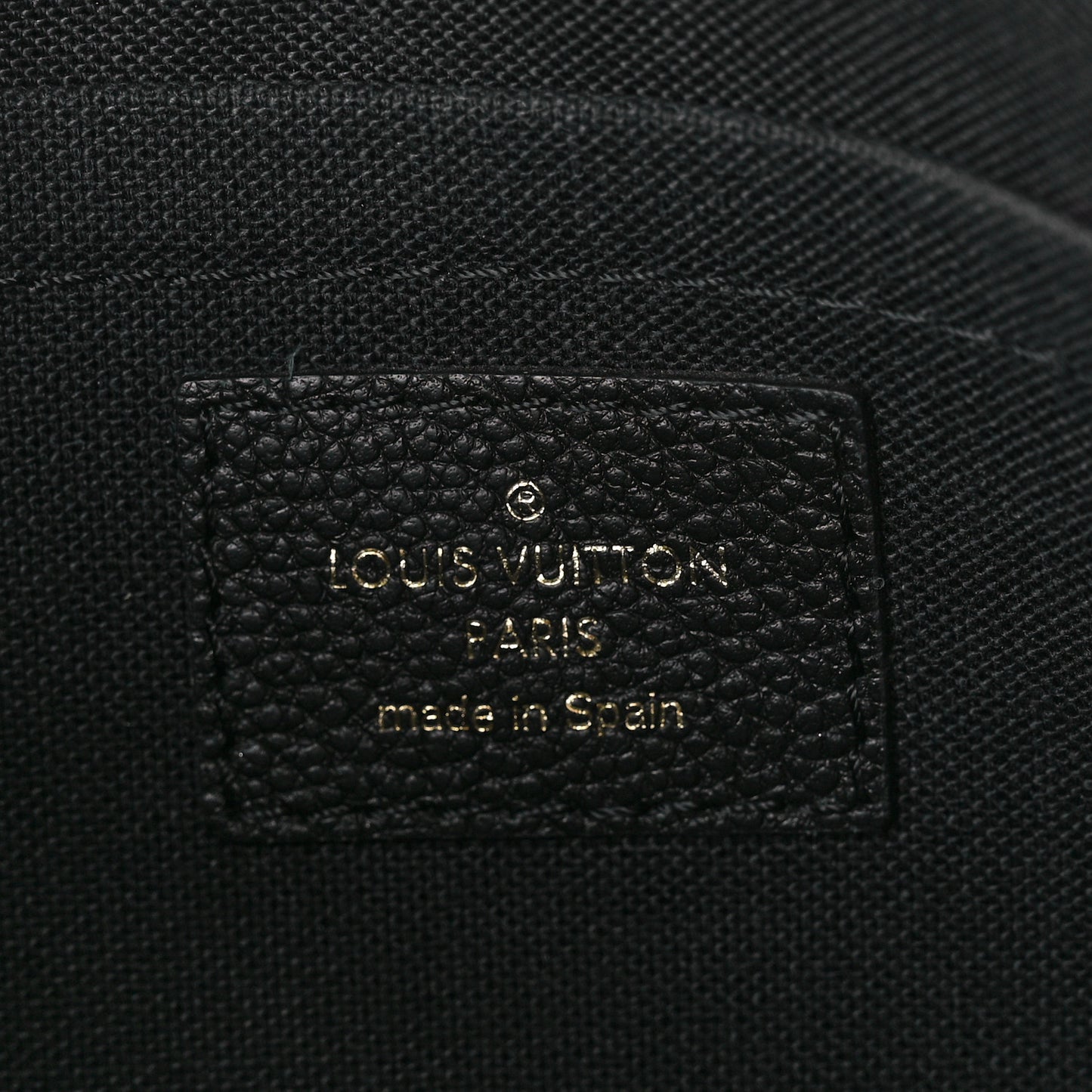 Monogram Pallas Clutch Black
