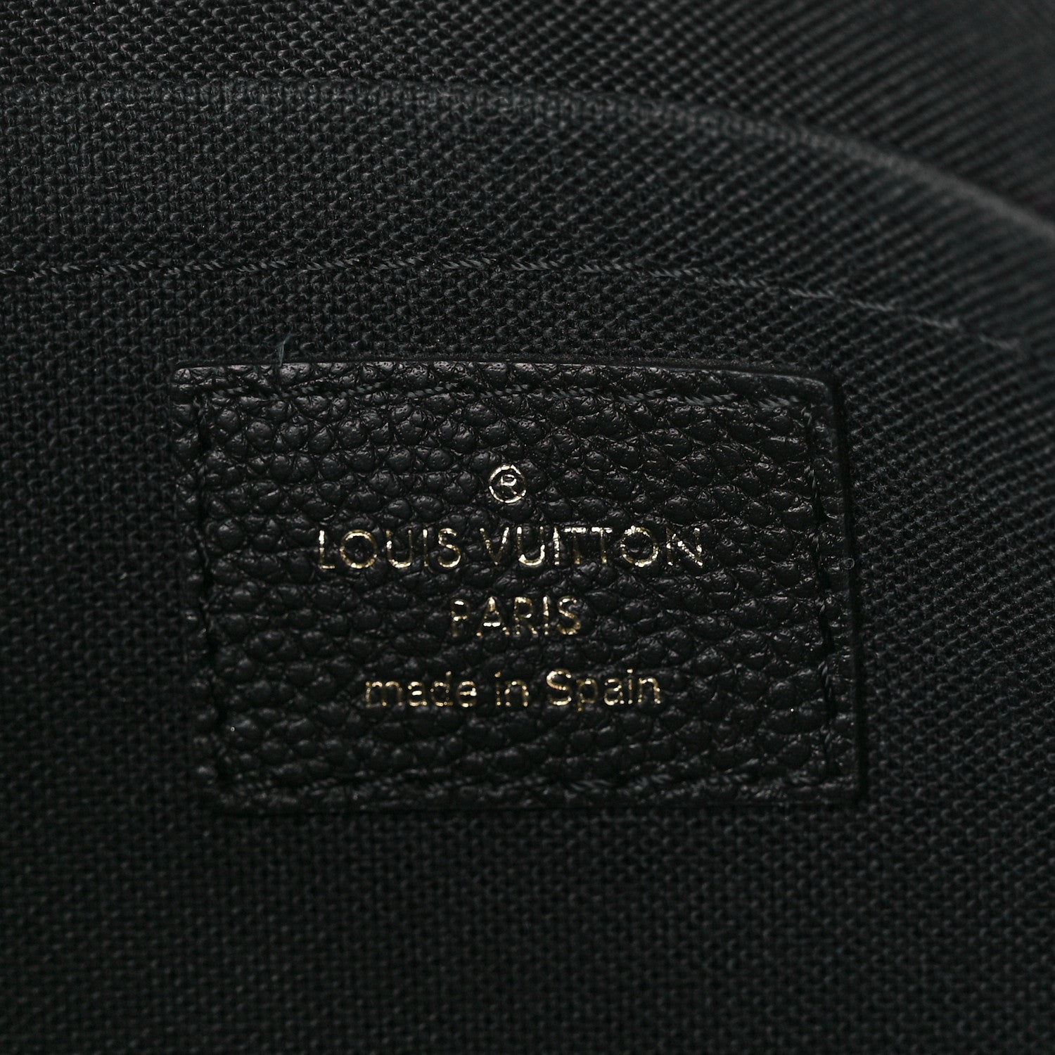 Louis Vuitton Monogram Pallas Clutch Black 7 of 14