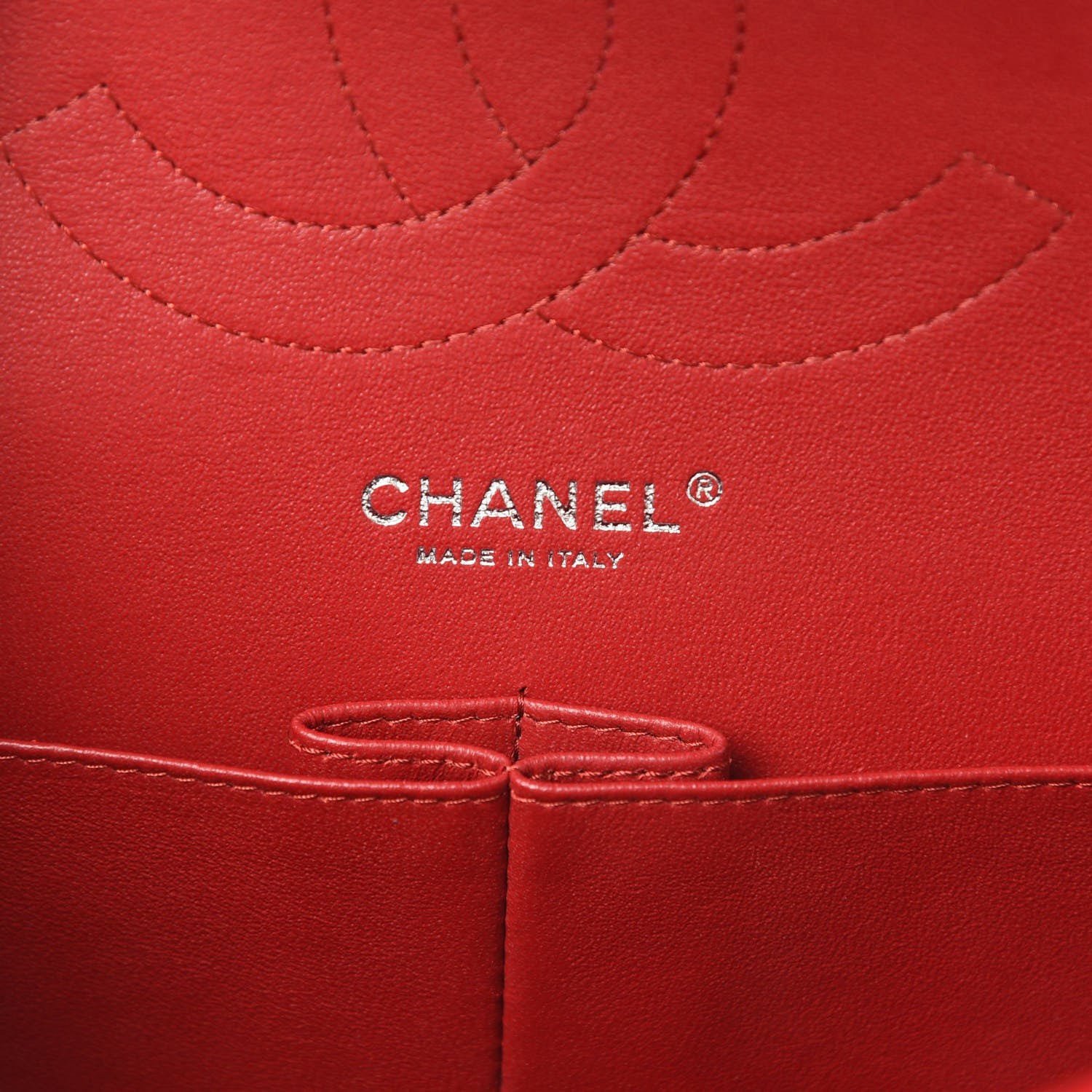 Chanel Caviar Quilted Jumbo Double Flap Red 6 of 13
