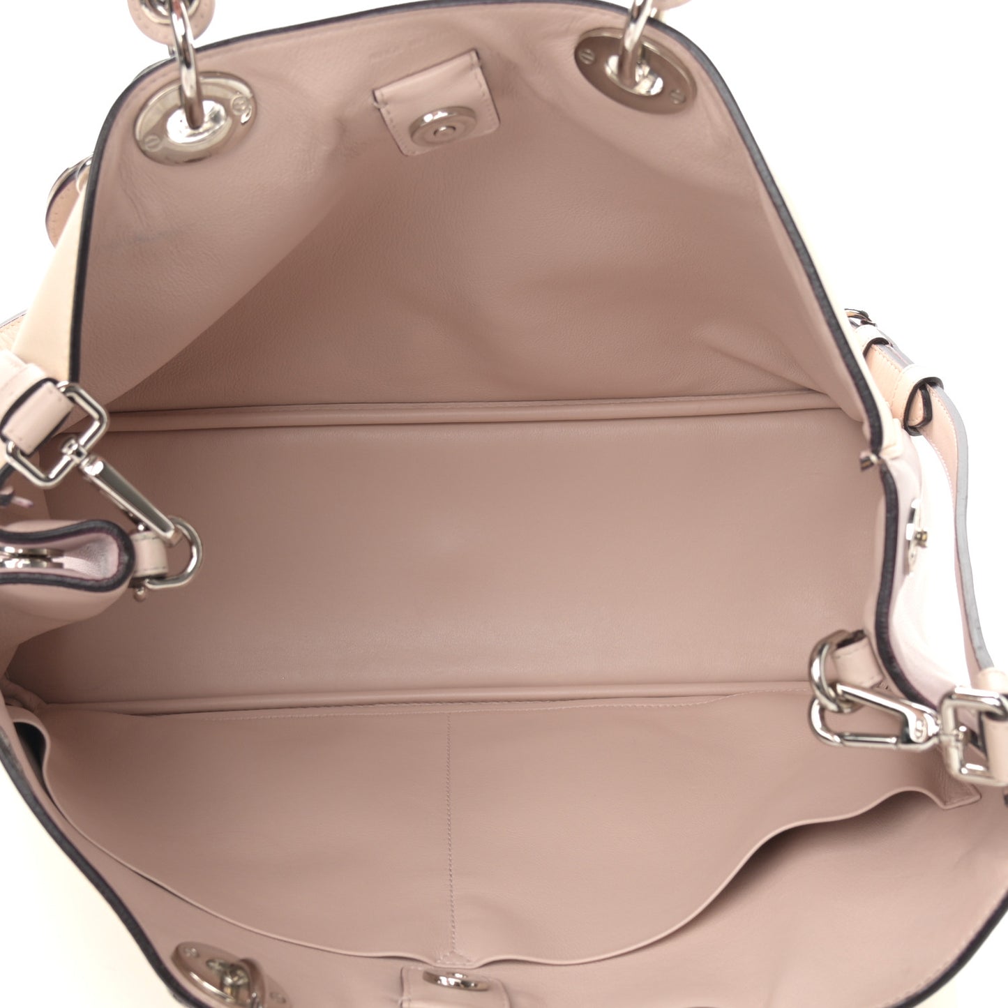 Smooth Calfskin Large Diorissimo Tote Beige