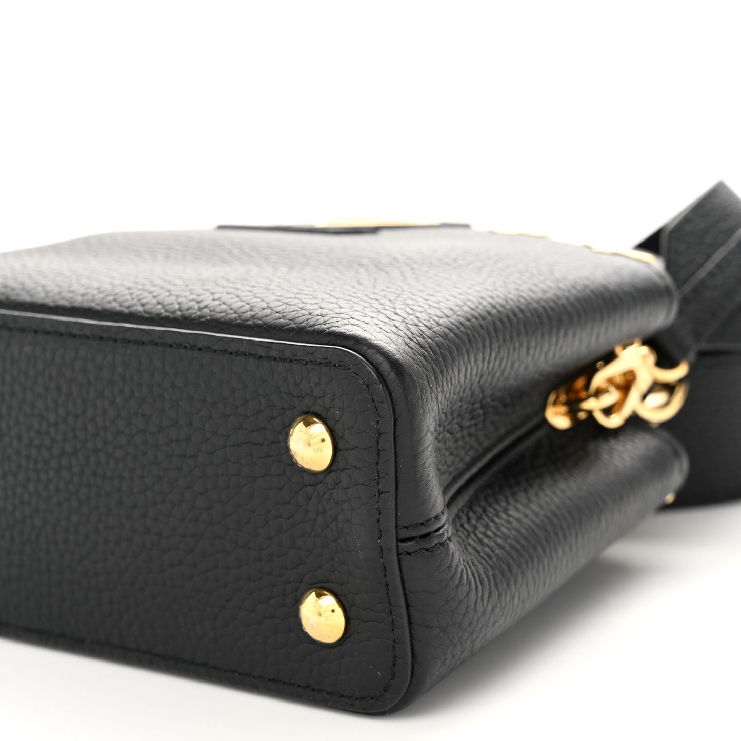 Taurillon Embellished Flower Crown Capucines Mini Black